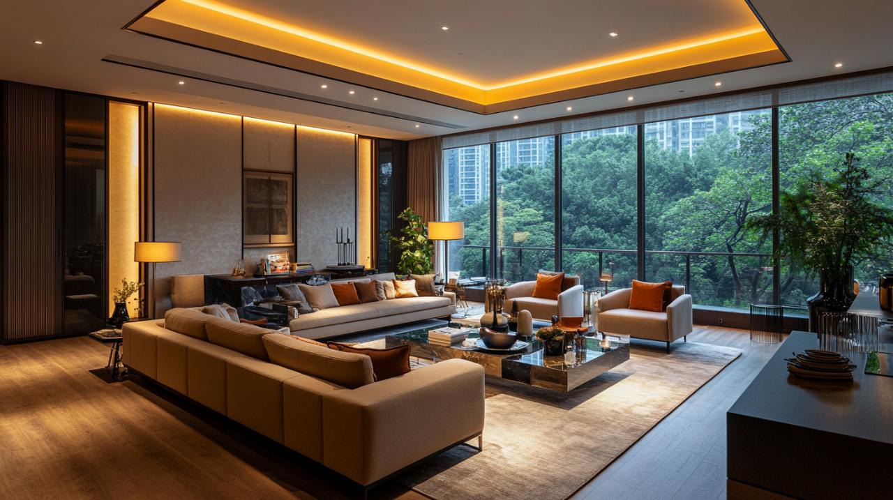 ¿Cómo iluminar una habitación grande sin lámpara de techo? Soluciones con tecnología LED regulable